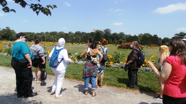 Ausflug Augarten 24.07.2021