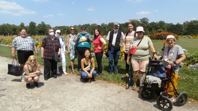 Ausflug Augarten 24.07.2021