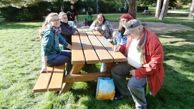 Hausversammlung im Auer Welsbachpark 1.9.2021