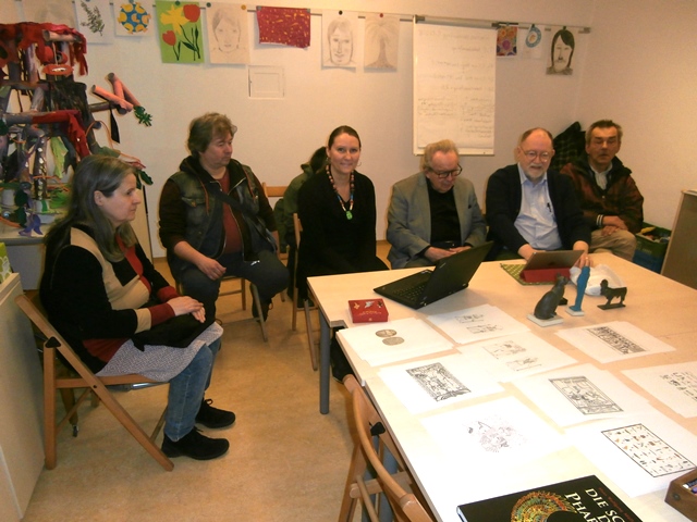 Kunstwerkstatt mit H - Ägypten - 04.02.2019