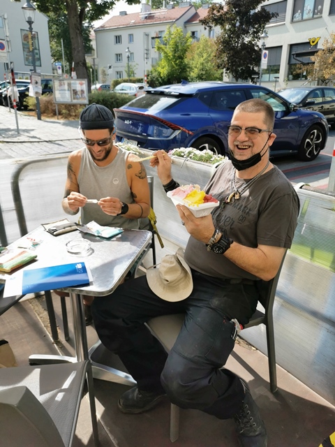 Mauer - Eisessen und Spazieren01