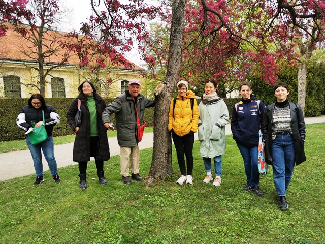 Spazieren in Schönbrunn 16.04.2022
