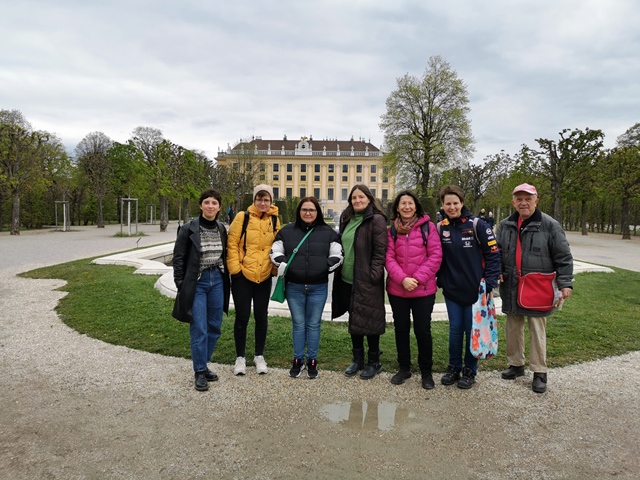 Spazieren in Schönbrunn 16.04.2022