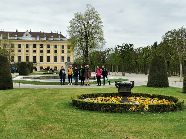 Spazieren in Schönbrunn 16.04.2022
