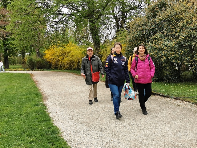 Spazieren in Schönbrunn 16.04.2022