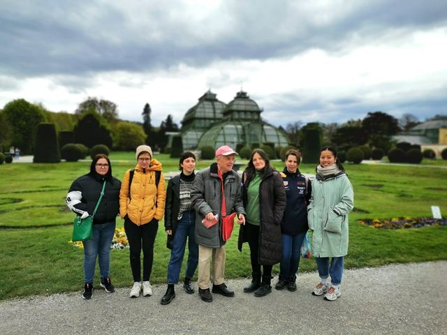 Spazieren in Schönbrunn 16.04.2022