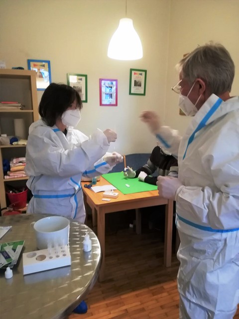 Erste Testung 23.12.2020